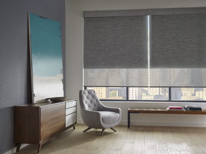 Hunter Douglas screen shades