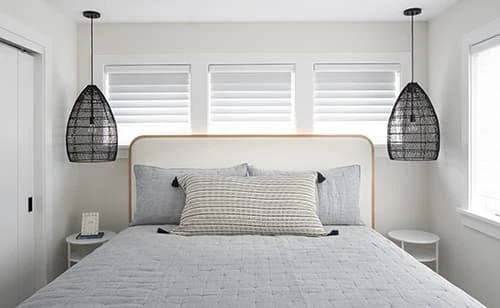 A custom Headboard Pasquarello Interiors